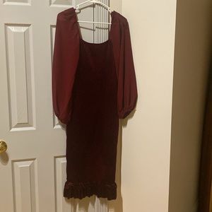 Petal and Pup NWT Belinda Velvet Dress